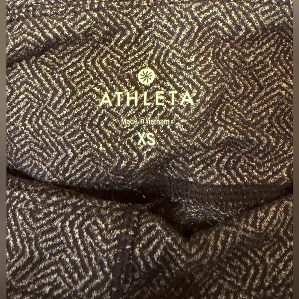 Athleta Gray Patterned Leggings - image 6